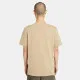 Men’s Short Sleeve T-Shirt Timberland Kennebec River Linear Logo Light brown