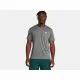 Men’s Short Sleeve T-Shirt Under Armour Launch Splatter Grey