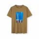 Men’s Short Sleeve T-Shirt Astore Camel Brown