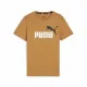 Camiseta de Manga Corta Infantil Puma Essentials+ Dorado