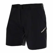 Pantalones Cortos Deportivos para Mujer Trangoworld Yittu Negro