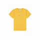 Camiseta de Manga Corta Mujer Champion Crewneck Croptop Amarillo