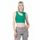 Camiseta de Manga Corta Mujer 24COLOURS Casual Verde