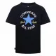 Child's Short Sleeve T-Shirt Converse Sustainable Core Sse Black