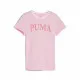 Camiseta de Manga Corta Infantil Puma Squad Rosa
