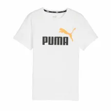 Camiseta de Manga Corta Infantil Puma Essentials+ 2 Col