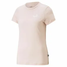 Women’s Short Sleeve T-Shirt Puma  Ess+ Embroidery