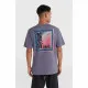 Camiseta Deportiva de Manga Corta O'Neill Ka Framed Morado