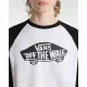 Short-sleeve Sports T-shirt Vans Style 76 Raglan White