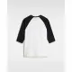 Short-sleeve Sports T-shirt Vans Style 76 Raglan White