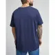 Camiseta Deportiva de Manga Corta Lee Ss Patch Logo  Azul