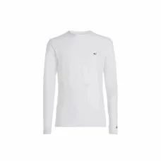 Camiseta Deportiva de Manga Corta O'Neill  Essentials L/Slv  Blanco