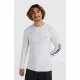 Camiseta Deportiva de Manga Corta O'Neill  Essentials L/Slv  Blanco