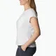 Camiseta de Manga Corta Mujer Columbia Trek™  Blanco