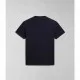 Men’s Short Sleeve T-Shirt Napapijri S-Faber Black