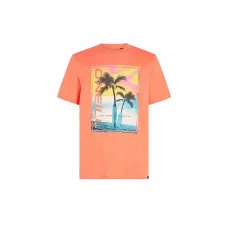 Camiseta de Manga Corta Hombre O'Neill Jack Neon Living Naranja