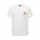 Camiseta de Manga Corta Hombre Only & Sons Onskye Reg Blanco