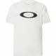 Men’s Short Sleeve T-Shirt Oakley O-Bold Ellipse White