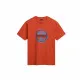 Camiseta de Manga Corta Hombre Napapijri S-Bollo Ss 1 Naranja