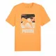 Camiseta de Manga Corta Hombre Puma Graphics Mountain e Clementine  Naranja