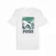 Men’s Short Sleeve T-Shirt Puma GRAPHICS Mountain White