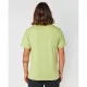 Men’s Short Sleeve T-Shirt Rip Curl Paradise Land Light Green