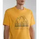 Camiseta de Manga Corta Hombre Napapijri S-Faber Dorado