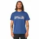 Men’s Short Sleeve T-Shirt Rip Curl Paradise Land Blue