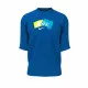 Camiseta de Manga Corta Hombre Nike Hydrogu Azul