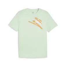 Camiseta de Manga Corta Hombre Puma Essentials+ AB Summer Verde oscuro