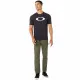 Men’s Short Sleeve T-Shirt Oakley O-Bold Ellipse Grey