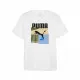 Camiseta de Manga Corta Hombre Puma GRAPHICS Summer Blanco