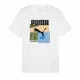 Camiseta de Manga Corta Hombre Puma GRAPHICS Summer Blanco