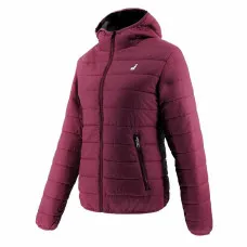 Women's Sports Jacket Joluvi Shure Hood Crimson Red