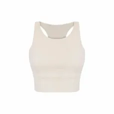 Top Deportivo de Mujer Black Limba Diardi  Crema