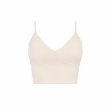 Top Deportivo de Mujer Black Limba Furina  Crema