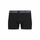 Men's Boxer Shorts Jack & Jones Jacaron Solid Trunks Black