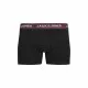 Men's Boxer Shorts Jack & Jones Jacaron Solid Trunks Black