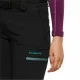Pantalón Largo Deportivo Trangoworld Vivier Negro Mujer