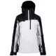 Ski Jacket Joluvi Sestriere White Black