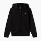 Chaqueta Infantil Puma Essentials+ Graphic Hoodie Fz Negro