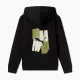 Chaqueta Infantil Puma Essentials+ Graphic Hoodie Fz Negro
