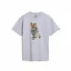 Camiseta de Manga Corta Infantil Vans Peace Oso Crew Gris