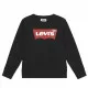 Child's Short Sleeve T-Shirt Levi's L/S Batwing Black