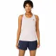 Camiseta de Tirantes Mujer Asics Court Tank Tenis Rosa