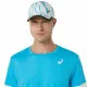 Camiseta Deportiva de Manga Corta Asics Court Ss Top Azul cielo Tenis