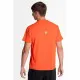 Camiseta de Manga Corta Hombre Nox Team Regular Rojo Naranja