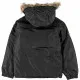 Parka Unisex Go & Win Noreg Negro Infantil