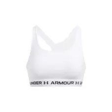 Sports Bra Under Armour CroSSback Mid White