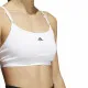 Sports Bra Adidas Aeroreact Ls P White